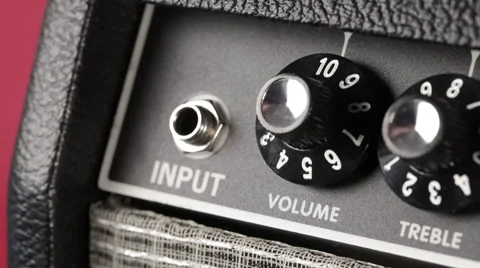 Volume Turn Down Stock Footage 45622565