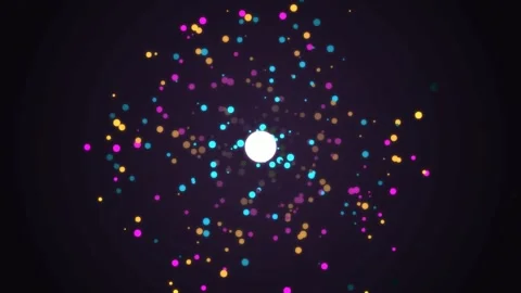 Volumetric deep space cosmic nebula plasma filaments swirling around gravit.. Stock Footage 346647334
