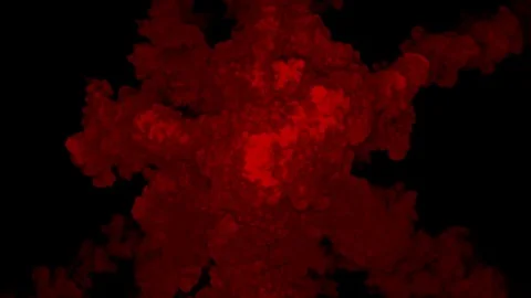 Volumetric explosion  RGB Alpha 库存影片 83338688