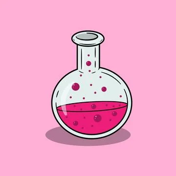 Volumetric Flas Stock Illustration