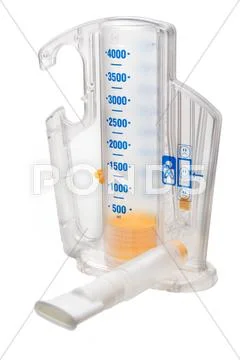 Volumetric Incentive Spirometer Stock Photos