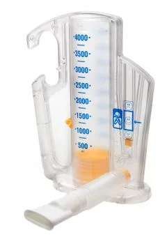 Volumetric Incentive Spirometer Stock Photos
