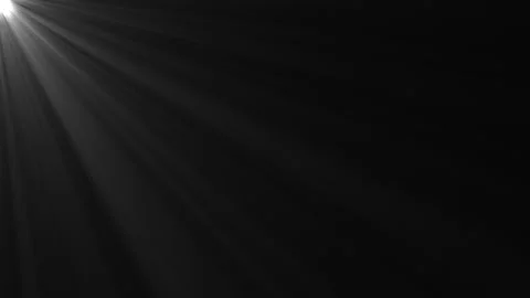 Volumetric light God rays. Sun beams in atmospheric haze. Loop background Stock Footage 342206987