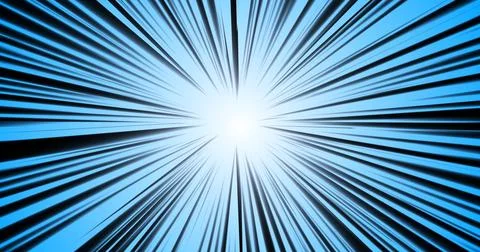 Volumetric Light Rays Overlay Transition. Spotlight high-intensity light ra.. Stock Illustration
