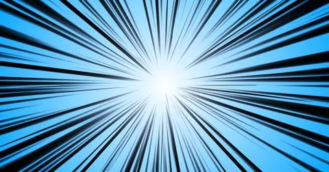 Volumetric Light Rays Overlay Transition. Spotlight high-intensity light ra.. Stock Illustration