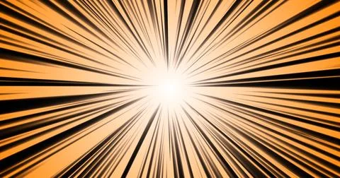 Volumetric Light Rays Overlay Transition. Spotlight high-intensity light ra.. Stock Illustration
