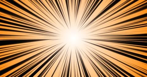 Volumetric Light Rays Overlay Transition. Spotlight high-intensity light ra.. Stock Illustration