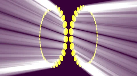 VOLUMETRIC LIGHTS Stock Footage 22669276