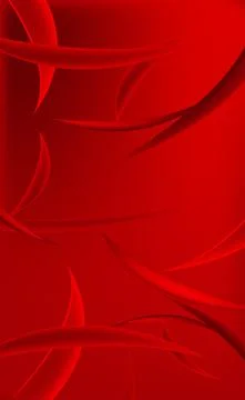 Volumetric lines on a red background - panoramic Vector background Stock Illustration