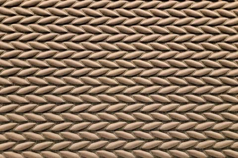 Volumetric pattern on light brown fabric. Background Stock Photos