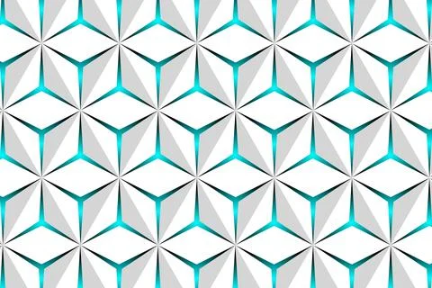 Volumetric polygonal black pattern. Vector luxury abstract black background. Stock Illustration