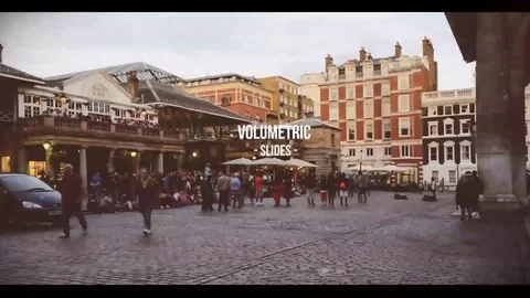 Volumetric Slides Modèle After Effects