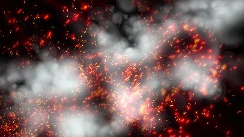 Volumetric smoke Stock Footage 303288018
