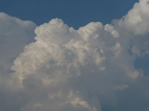Voluminous clouds Stock Photos