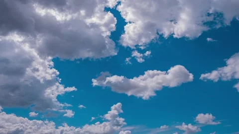 Voluminous summer clouds-12 Stock Footage 133207532