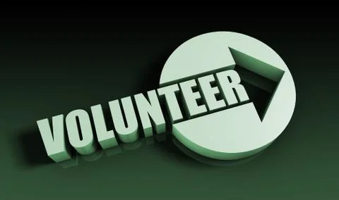 Volunteer Stock Illustration