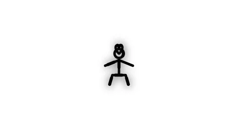 Volunteer Line Icon Animation Loop White Background Stock Footage 337927567