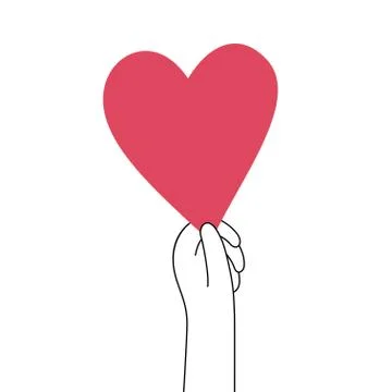 Volunteering and donations Illustrazione stock