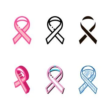 Volunteers support aid sign vector thin line icon multipack Stock Illustration