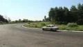 Volvo 122S, Lancia Fulvia Coupe and Volkswagen Beetle on road, vintage car rally HD Footage