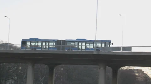 Volvo bus Stock Footage 33738571