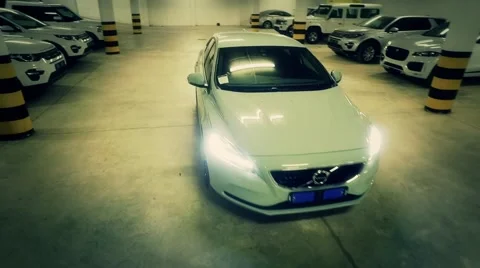 Volvo D5 Car driving Stock Footage 68312811