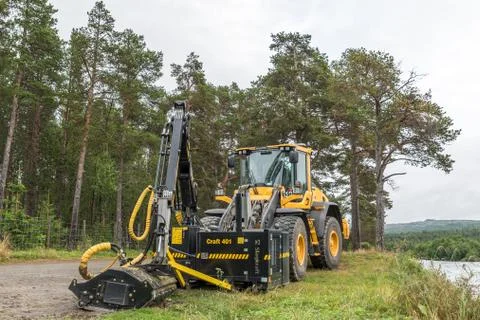 Volvo loader Stock Photos