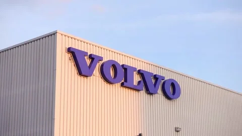 Volvo sign Stock Footage 285349251