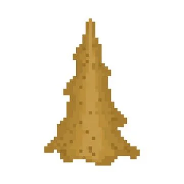 Vomit pixel art. Puke 8 bit. Retching cartoon. Vomitus Stock Illustration
