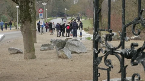VondelPark Amsterdam Stock Footage 123672710
