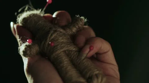 Voodoo doll Stock Footage 11540933