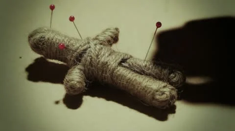 Voodoo doll Stock Footage 11544446