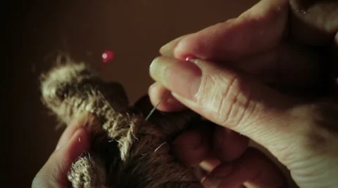 Voodoo doll Stock Footage 11655518