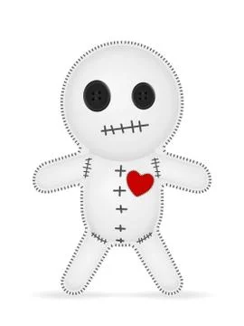 Voodoo doll Stock Illustration