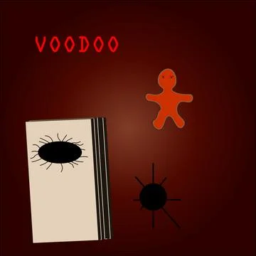VOODOO Illustrazione stock