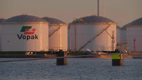 Vopak Terminal in 4K Stock Footage 111339220