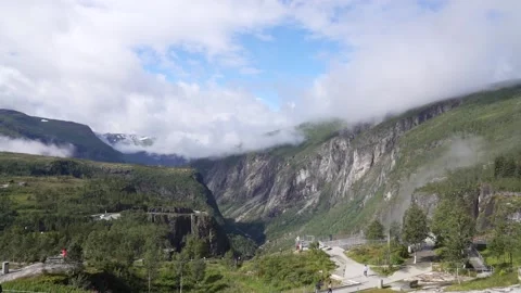 Voringfossen timelapse Video stock 138695851