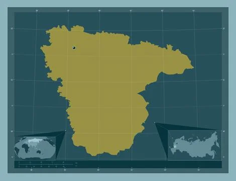 Voronezh, Russia. Solid color shape Illustrazione stock