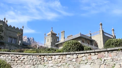 The Vorontsov Palace. Vídeo Stock 49509248