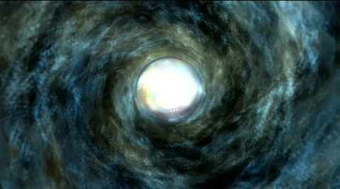 Vortex abstract space tunnel Stock Footage 284760