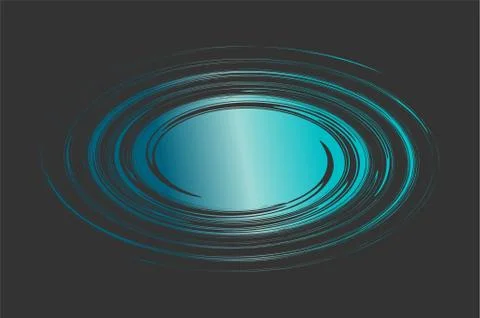 Vortex -  abstract vector illustration. Galaxy shape. Text template. Swirl shape Stock Illustration