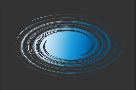 Vortex -  abstract vector illustration. Galaxy shape. Text template. Stock Illustration