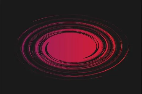 Vortex -  abstract vector illustration. Galaxy shape. Text template. Stock Illustration