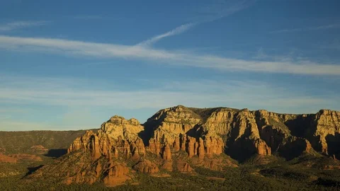 Vortex: Airport Mesa during Sunset Stock-Footage 70766701