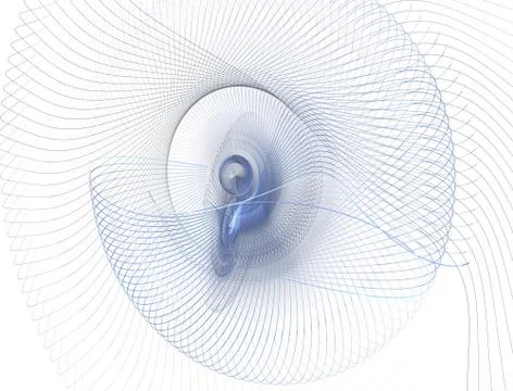 Vortex and rotation pattern Stock Illustration