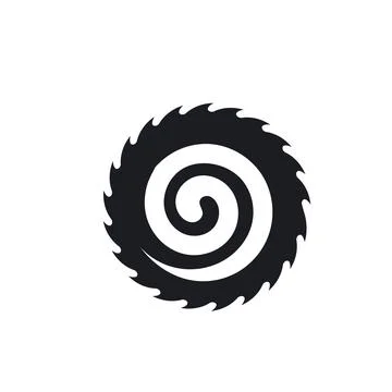 Vortex and spiral icon vector illustration design Stock Illustration