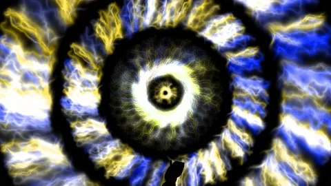 Vortex circle front CG particle motion graphics Stock Footage 199953052