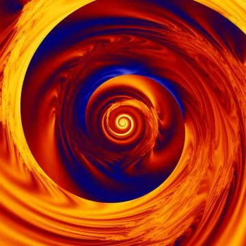 Vortex of colors Stock Illustration