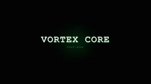 Vortex Core Glitch Effect - Digital Data Stream and Futuristic Technology B.. Stock Footage 331568314