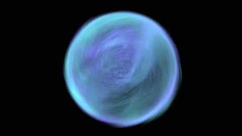 Vortex energy ball Stock Footage 155227260